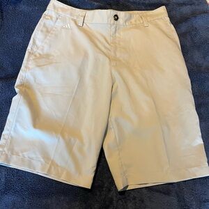 Adidas Men's Beige Golf Shorts